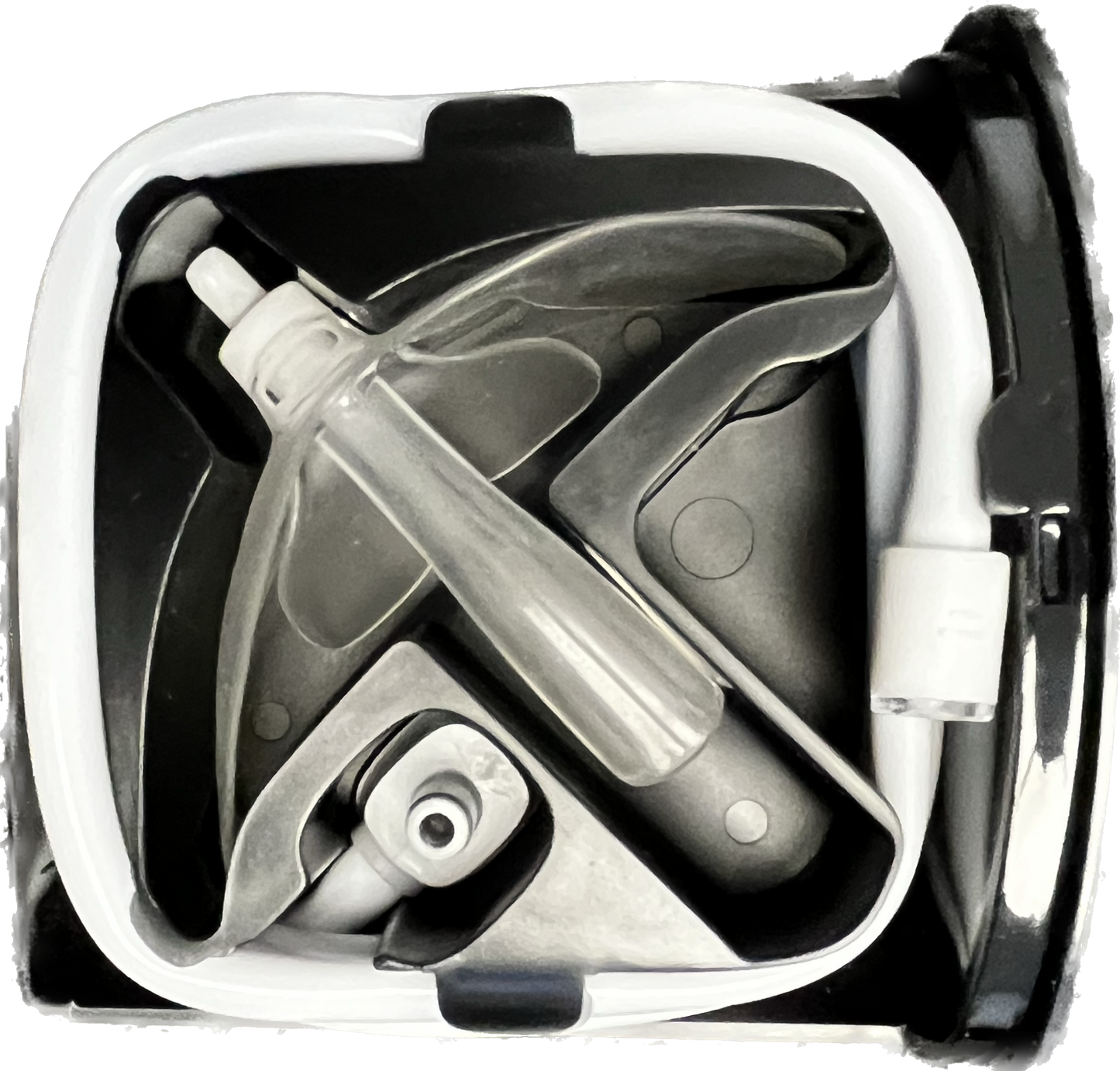 Oral interface storage box